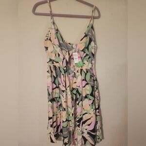 Roxy Multicolor Floral Dress